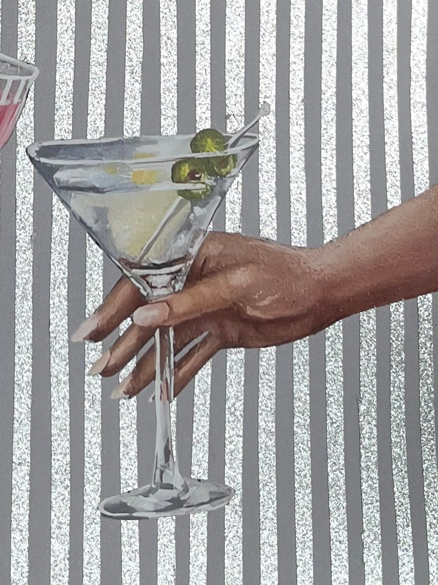 Disco bar art - Silver edition