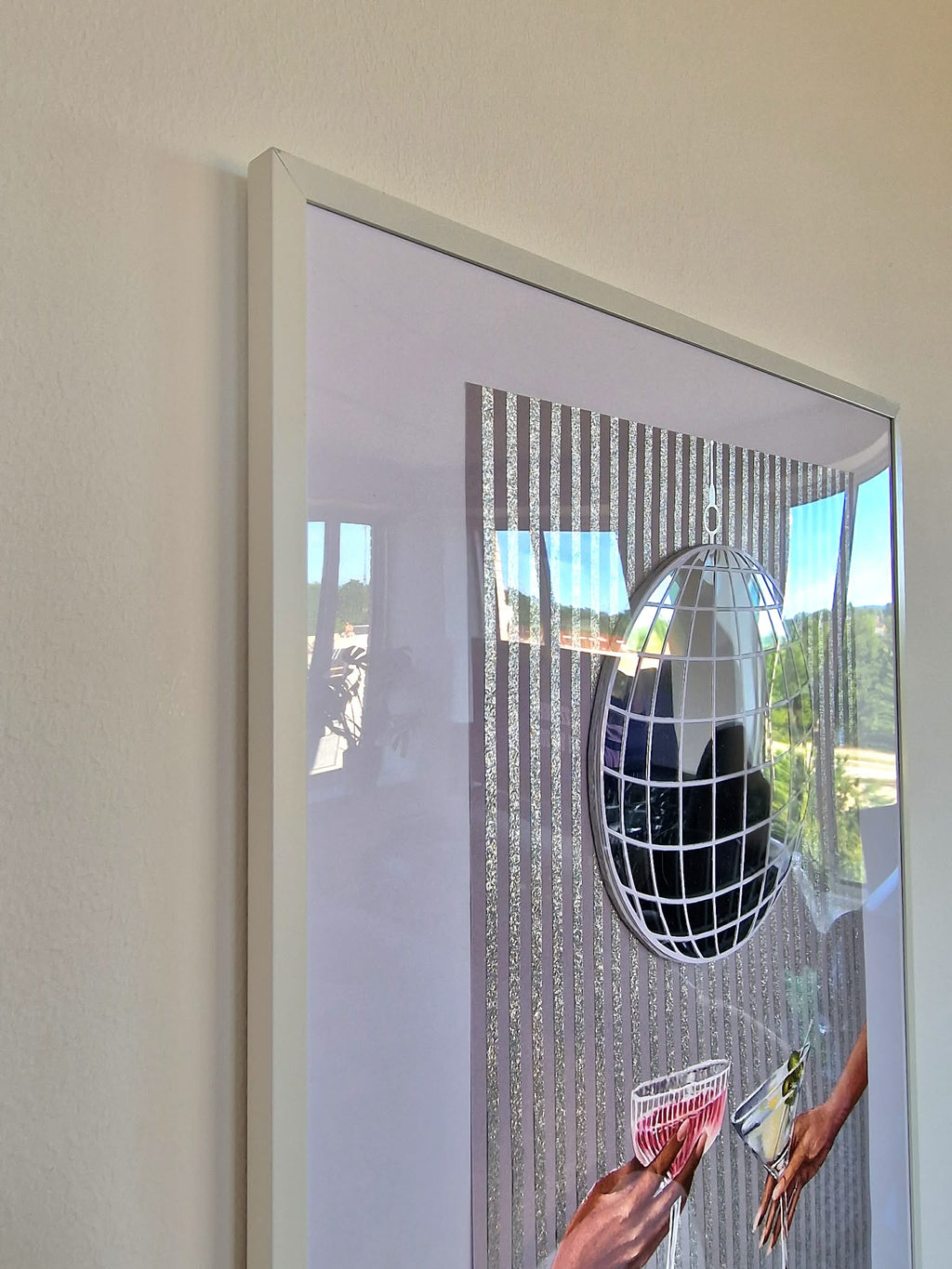 Disco bar art - Silver edition