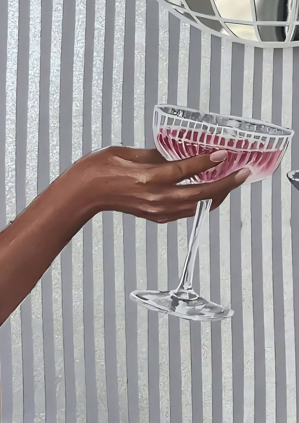 Disco bar art - Silver edition