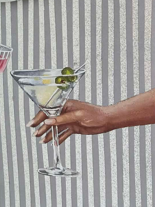 Disco bar art - Silver edition