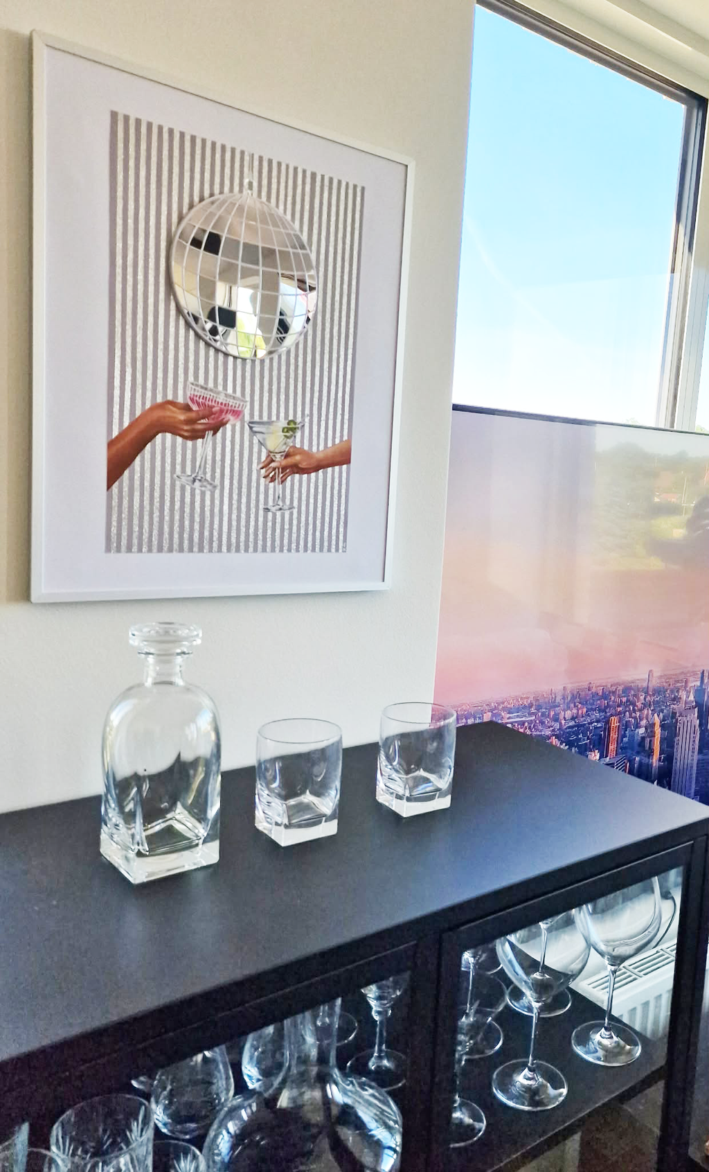 Disco bar art - Silver edition