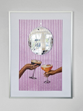 Disco bar art - Pink edition